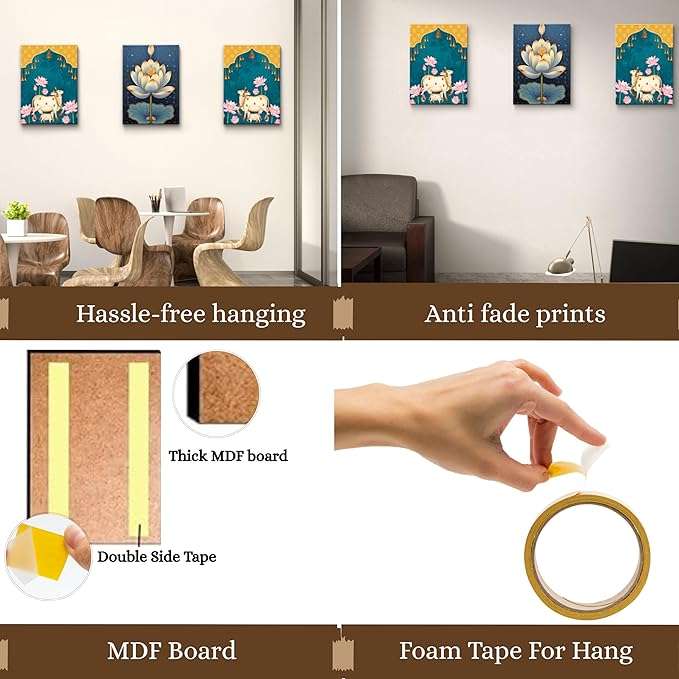 Pichwai Handmade Wall Painting - Image 2